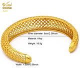 Nigeria Copper Alloys Bangle Bracelet Jewelry for Africa Women