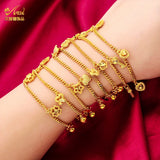 Heart Charms Bracelet for Women Family Jewelry Gift
