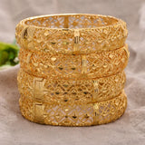 Ethiopian Africa Bangles for Women Bride Bracelet Wedding Jewelry