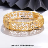 Ethiopian Africa Bangles for Women Bride Bracelet Wedding Jewelry