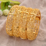 Ethiopian Africa Bangles for Women Bride Bracelet Wedding Jewelry