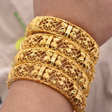 Ethiopian Africa Bangles for Women Bride Bracelet Wedding Jewelry