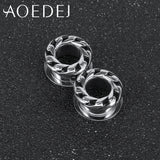 Dragon Tunnel Piercing 8mm 316L Stainless Steel Ear Stretchers Plugs