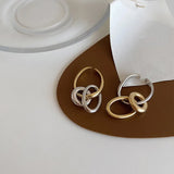 Vintage Metal Geometric Ear Cuff Earrings for Women No Piercings