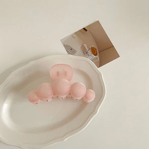 Korea Candy Solid Acrylic Hair Claw Clips Headwear for Women