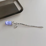 AOMU Purple Rose Hairpins Hair Clip