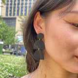 Korea Geometric Acrylic Earrings for Women