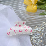 Flower Heart Tulip Sun Acrylic Hair Clip for Women Girls