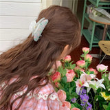 Flower Heart Tulip Sun Acrylic Hair Clip for Women Girls