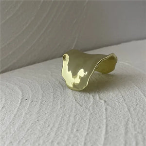 French Ins Concave-convex Metal Retro Hairpin