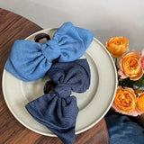 Harajuku Bowknot Hair Claw for Women Hair Clip Hair Accessories