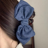 Harajuku Bowknot Hair Claw for Women Hair Clip Hair Accessories