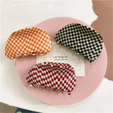 AOMU Hit Pink Acrylic Barrette for Women Girls Hair Clip