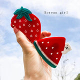 Fruit Acrylic Hair Clip for Women Girls Hairpin