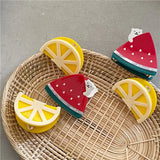 Fruit Acrylic Hair Clip for Women Girls Hairpin