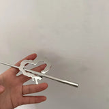 AOMU Metal Love Heart Hair Clip
