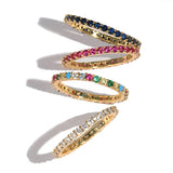 Cubic Zircon Stackable Ring for Women Wedding