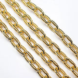 1 Meter 16x25mm Copper Chain for DIY Necklace Bracelet Making