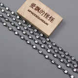 Gunmetal Plated Copper Chain 4mm Paperclip Neck Chain