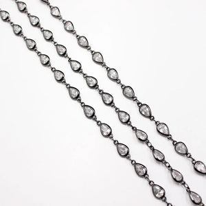 Gunmetal Plated 5x7mm Copper Chain for DIY Necklace Bracelet Making