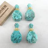 Natural Africa Turquoise Winter Bottle Pendant