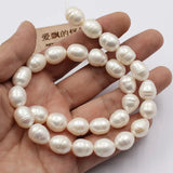 11x13-12x14mm Natural Rice Pearl Strands Loose Beads