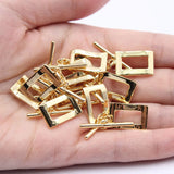 10 Pcs Copper Yellow Plated OT Clasps for Pearl Bracelets DIY