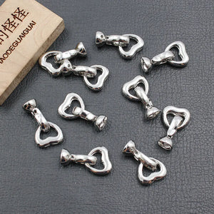 10 Pcs Copper Plated Clasps for Jewelry Making DIY Craft