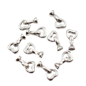 10 Pcs Copper Plated Clasps for Jewelry Making DIY Craft