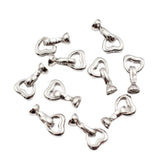 10 Pcs Copper Plated Clasps for Jewelry Making DIY Craft