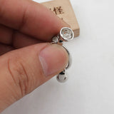 10 Pcs Copper Plated Clasps for Pearl Bracelets Necklaces DIY Craft