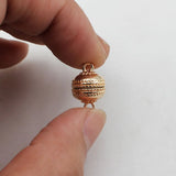 10 Pcs Copper Magnet Ball Clasps for Jewelry Making