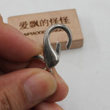 10 Pcs Copper Plated Clasps for DIY Pearl Jewelry Making