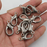 10 Pcs Copper Plated Clasps for DIY Pearl Jewelry Making