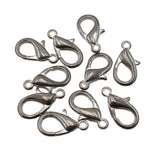 10 Pcs Copper Plated Clasps for DIY Pearl Jewelry Making
