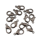 10 Pcs Copper Gunmetal Clasps for DIY Jewelry Making