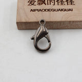 10 Pcs Copper Gunmetal Clasps for DIY Jewelry Making