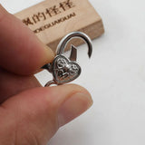 10 Pcs Labster Copper Heart Clasps for DIY Pearl Bracelets Necklaces