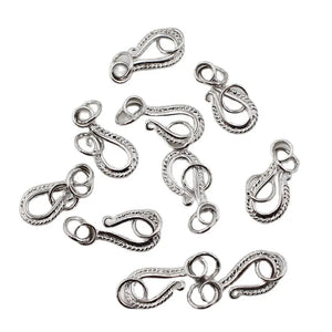 10 Pcs Labster Copper Plated Clasps for Pearl Bracelets Necklaces DIY Craft