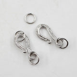 10 Pcs Labster Copper Plated Clasps for Pearl Bracelets Necklaces DIY Craft