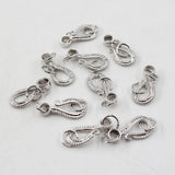 10 Pcs Labster Copper Plated Clasps for Pearl Bracelets Necklaces DIY Craft