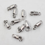 10 Pcs Small Copper-Plated Clasps for DIY Bracelets Necklaces
