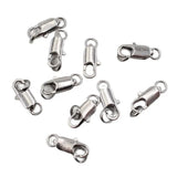 10 Pcs Small Copper-Plated Clasps for DIY Bracelets Necklaces