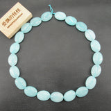 13x18mm Jade Smooth Oval Loose Gemstone Beads 15'' Strands