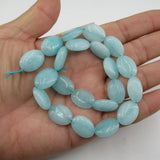 13x18mm Jade Smooth Oval Loose Gemstone Beads 15'' Strands