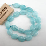 13x18mm Jade Smooth Oval Loose Gemstone Beads 15'' Strands