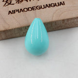 5 Pcs Turquoise Sea Shell Pearl Water Drop Beads for DIY Jewelry