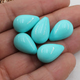 5 Pcs Turquoise Sea Shell Pearl Water Drop Beads for DIY Jewelry