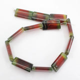 Natural Agate Smooth Rectangle Gemstone Beads 15'' Strands