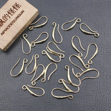 20 Pcs Plated Copper Earrings Hooks for DIY Earring Making